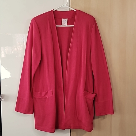 Weekenders Jackets & Coats Weekender Raspberry Cardigan Style